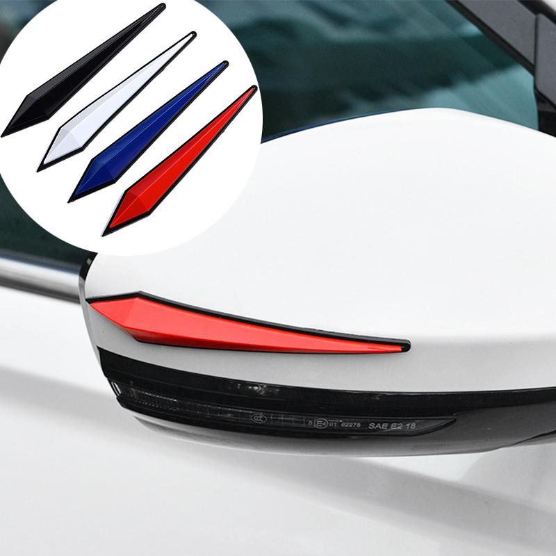 4 шт. автомобильные наклейки, защитная полоса для бампера, угловая защита, защитные полосы от царапин, лезвие для предотвращения столкновений, автомобильный автомобиль