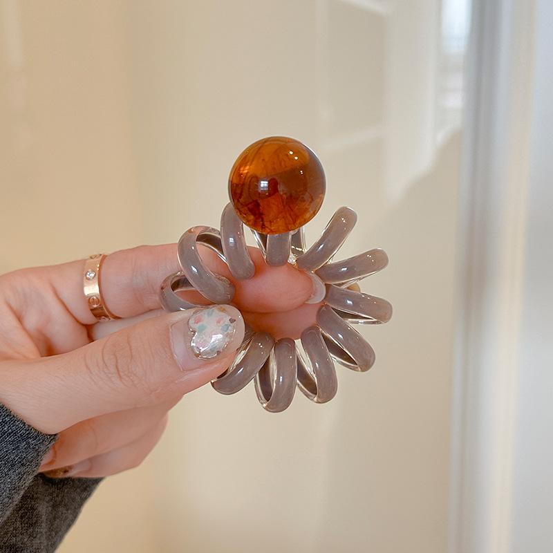 1 шт. желейно-цветная резинка для волос из бисера, высокоэластичная резинка для хвостика, плетеная контрастная повязка на голову, резинка для волос