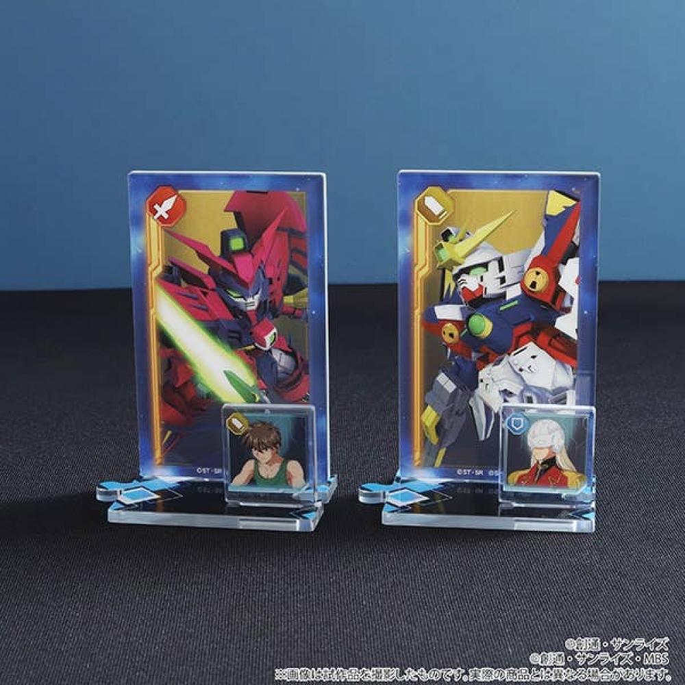 Movic Sd Gundam G Generation Eternal Акриловая подставка в стиле построения отрядов Коллекционная