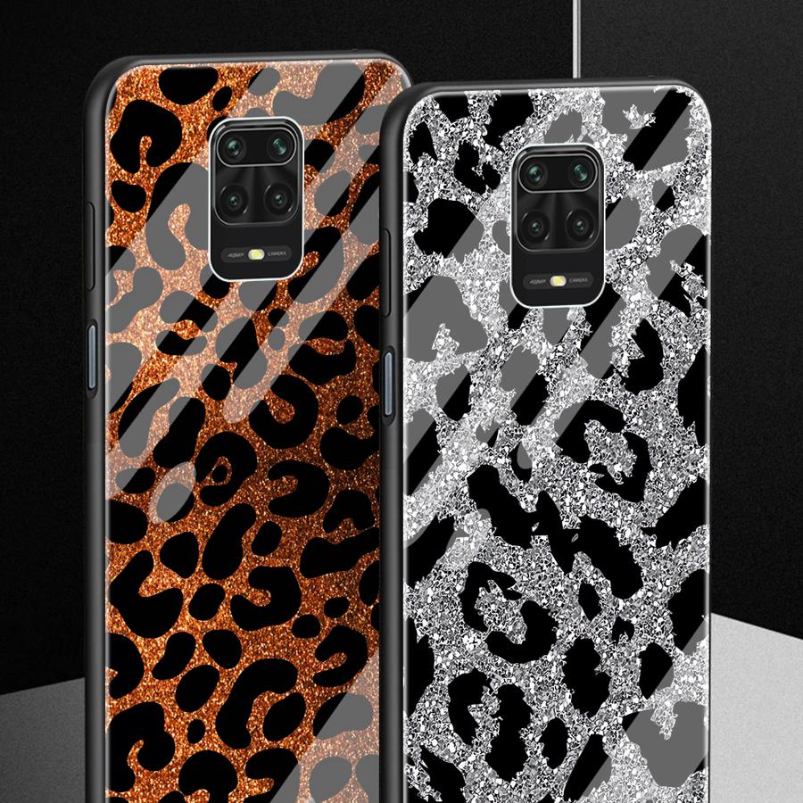 Чехол с леопардовым принтом для Xiaomi Redmi Note 14 K40 9S 10S Note13 Pro Plus A5 A1 A2 8 12 10 12C 10C 9 11 Чехол для телефона