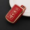 Fashion 4 Buttons Car Key Case Cover For Toyota Camry Corolla RAV4 Highlander Avalon 2015 - 2017 Smart Control Protector Shell Holder