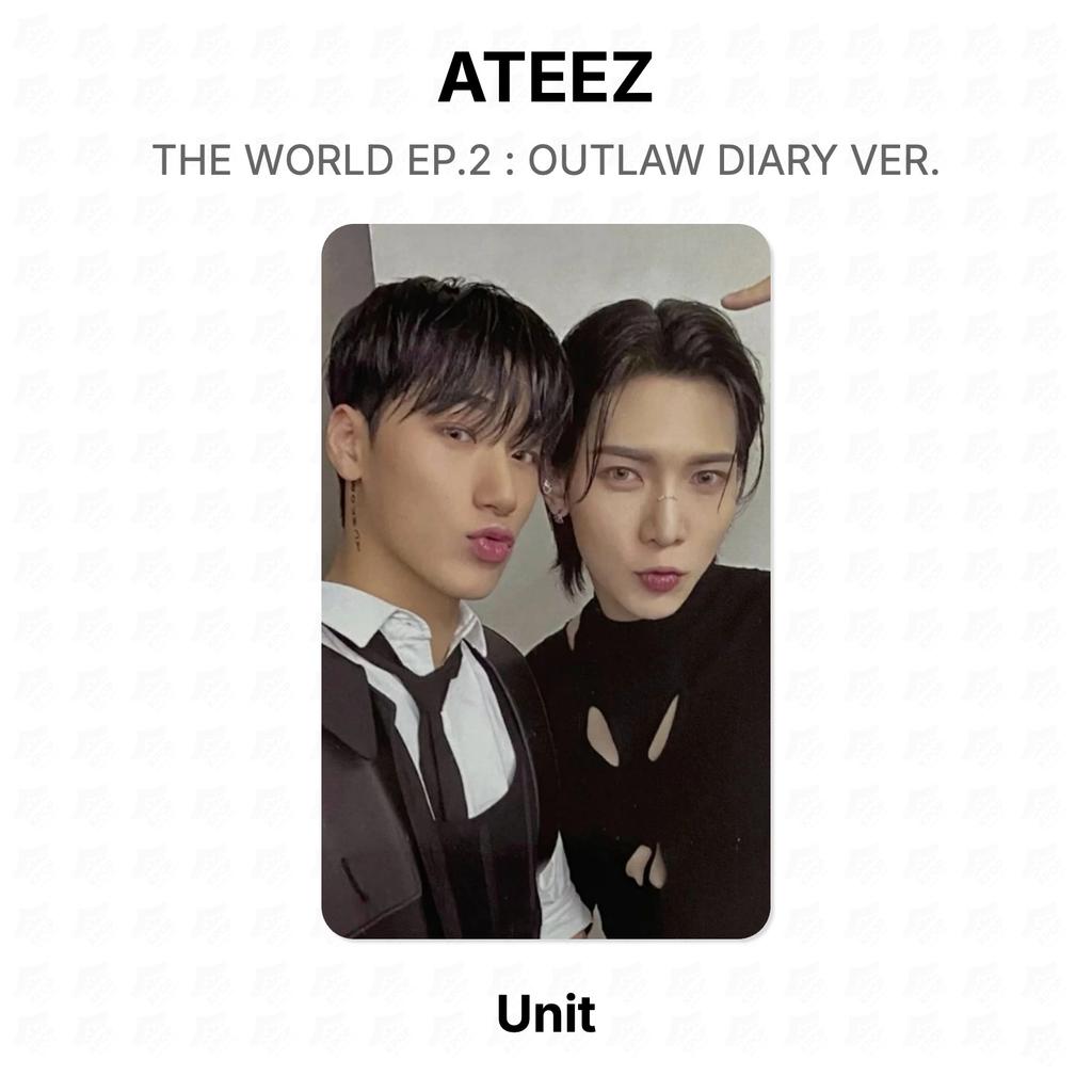 ATEEZ МИР ГП.2 : ДНЕВНИК ПРЕСТУПНИКА ВЕР. Официальная фотокарта
