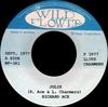 Пластинка 7 дюймов RICHARD ACE Julie WF381 Wild Flower 1977 Ямайка Регги Ска Даб Б/у