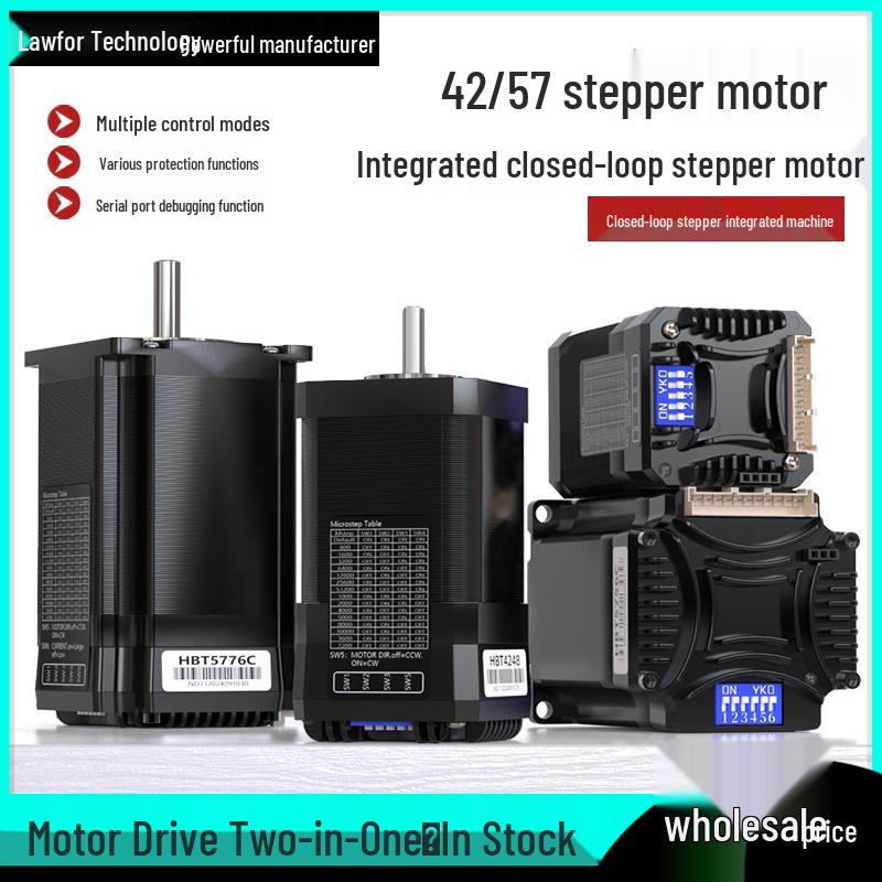 Драйвер шагового двигателя 57 с интегрированным контроллером замкнутого цикла и энкодером