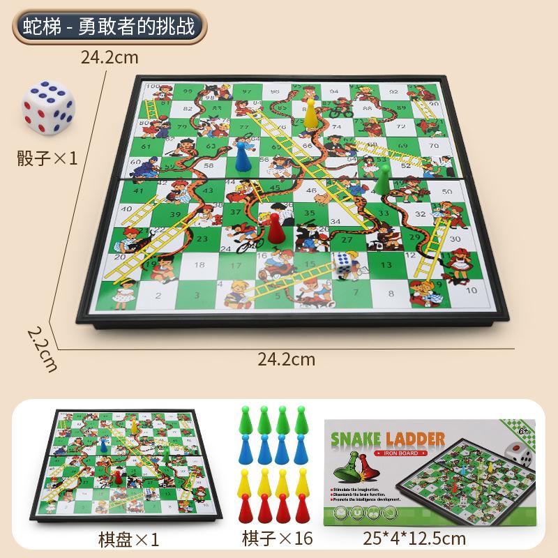 Настольные игры Шахматная доска Игрушки Шахматы Летающие шахматы Змея Шашки Гобан Магнитная шахматная доска Игрушки