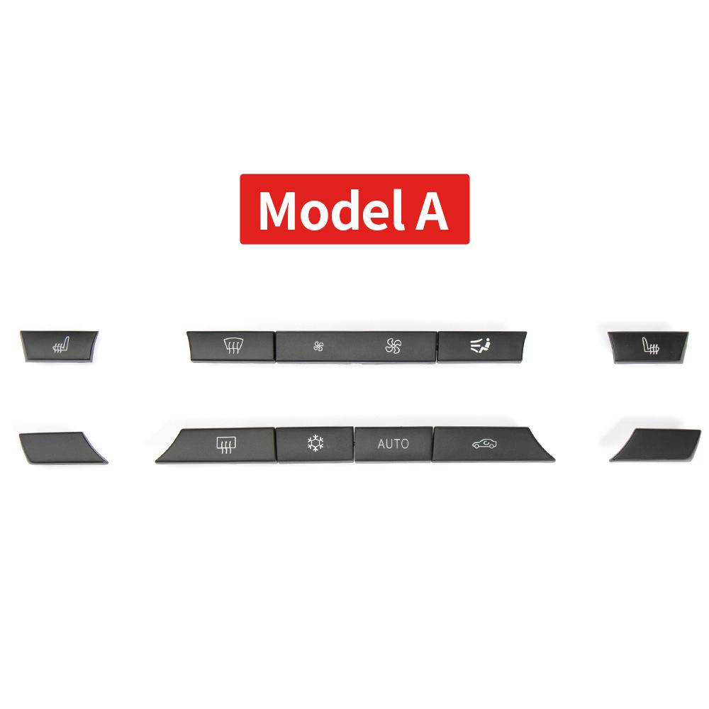 11 шт., комплект для ремонта автомобильных колпачков, крышка переключателя обогревателя кондиционера, подходит для BMW 5 серии F10 F07 GT 