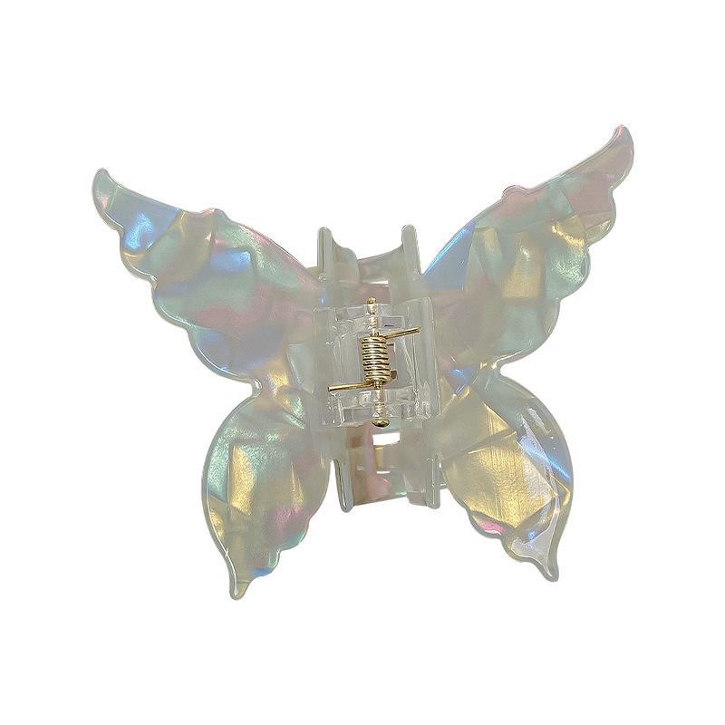 Korean Style Acetic Acid Butterfly & Mermaid Hair Clip - Fantasy Shark Clip Jewelry for Girls