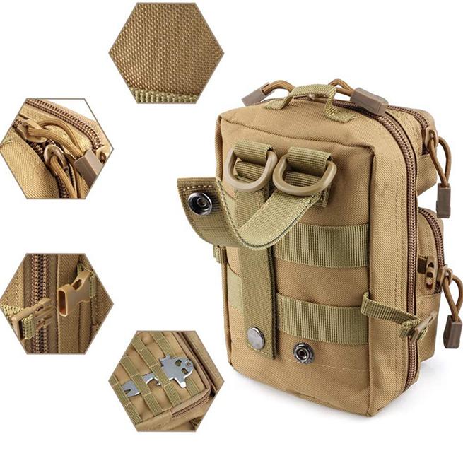 Crossbody Waist Bag Mini Storage Bag Outdoor Tactical Waist Bag High Quality Large Capacity Bags