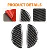 Carbon Fiber Door Handle Cover For BMW Mini Cooper R55 R56 R60 F55 2003-18 NEW