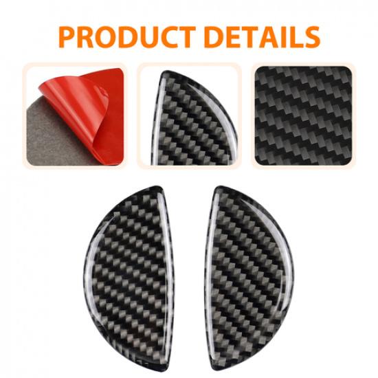 Carbon Fiber Door Handle Cover For BMW Mini Cooper R55 R56 R60 F55 2003-18 NEW