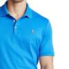 Polo Ralph Lauren однотонный вышитый логотип свитер прямой покрой короткий рукав поло мужские топы синий 710660606-063