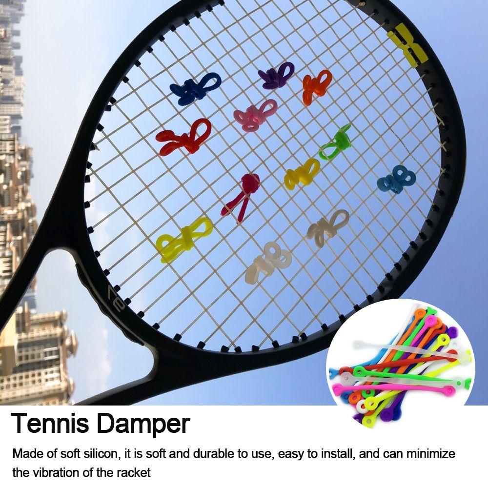 Длинный теннисный амортизатор, ударопрочный демпфер для ракетки, теннисист
