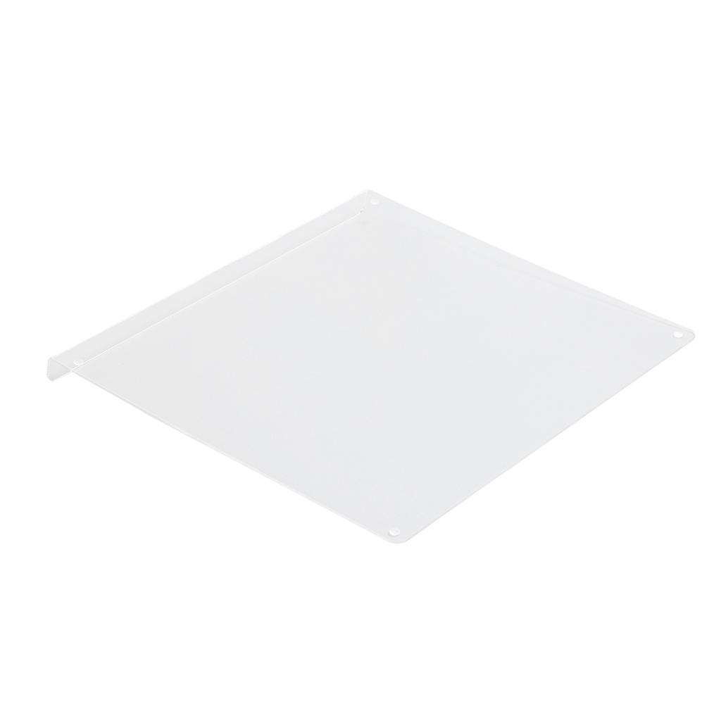 Акриловая разделочная доска, нескользящая, прозрачная, с бортиком для кухонной стойки 45x60x3 см