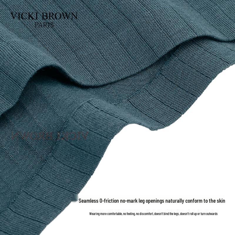 VICKI BROWN Мужские бесшовные хлопковые антибактериальные боксеры-брифы, 3 шт.