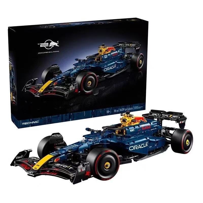 Совместимый Механический Групповой Серии Red Bull F1 Super Racing SF-24 Пазл Сборка Конструктор