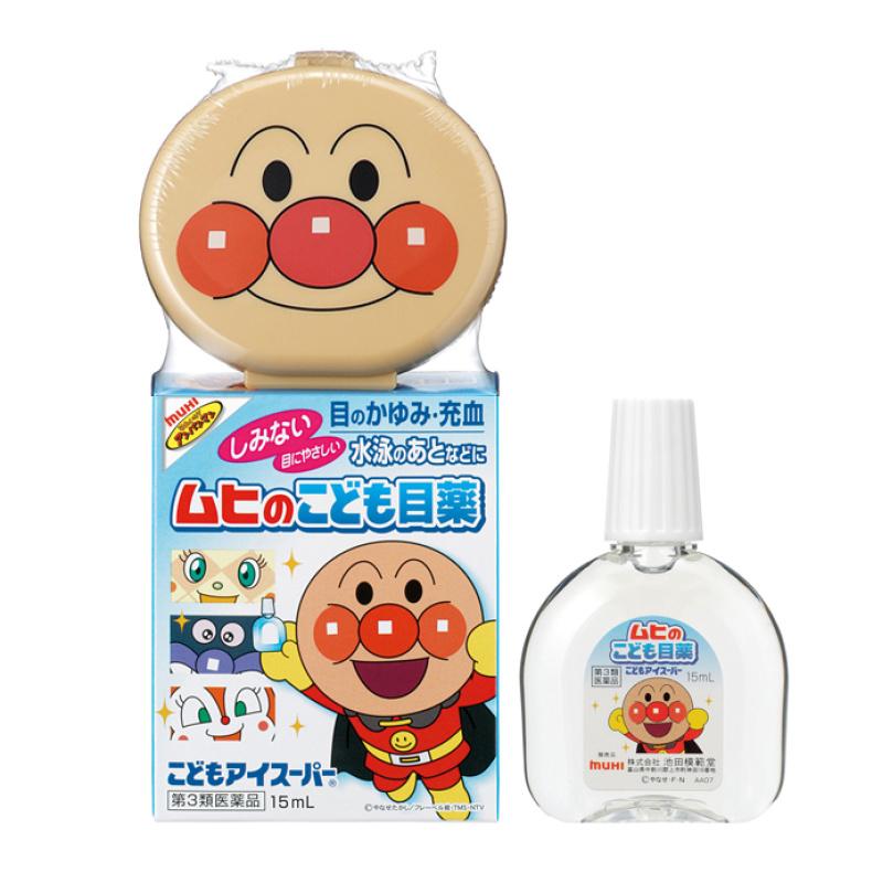 Muhi Children's Anpanman Eye Drops 15ml (For Use On Children 3 Months and Older)