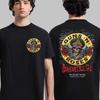 Guns N Roses Мировой Тур 2026 графика 100% Хлопок футболка Мужская Ретро Мода Новый Летний Хип-хоп унисекс Короткий рукав Футболка подарок для фаната