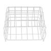Fridge Freezer Basket Multipurpose Large Capacity Metal Wire Storage Basket for Refrigerator Bathroo