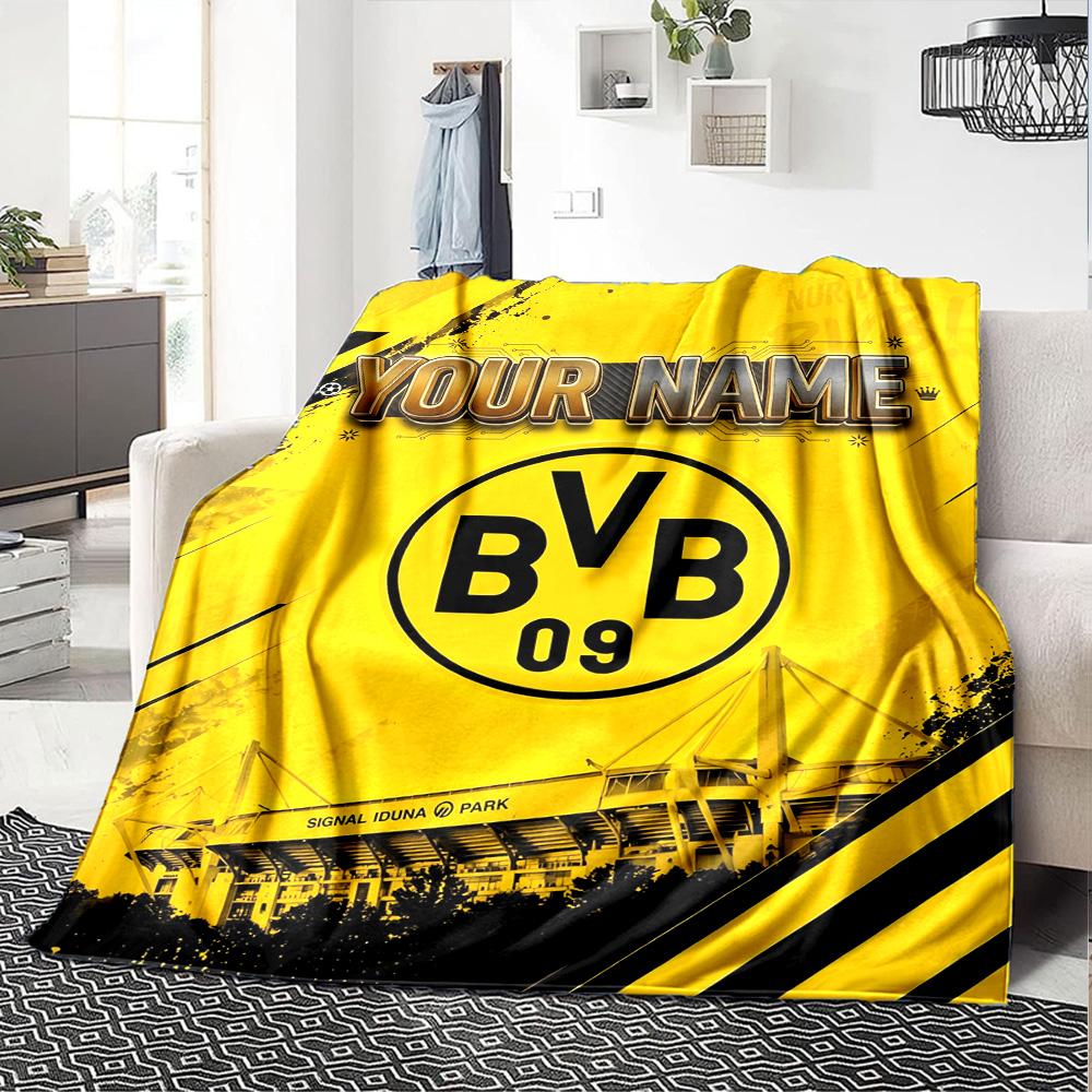 1pc Personalized Name B-BVB Blanket, Gift, for Men and Women, Soft Blanket, Good for Sofa Bed Couch Travel, Lightweight Flannel Blanket