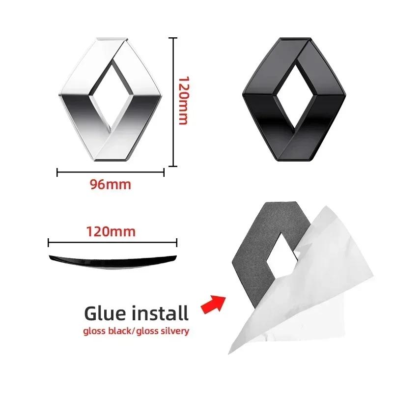 2026 Hot For Renault Hub Caps For Renault Megane 2 3 Clio Duster Captur Logan Koleos Auto Accessories Car Front Hood Emblem Stic