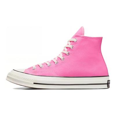 Chuck 70 High Pink Unisex Sneakers Egret Black A08184C