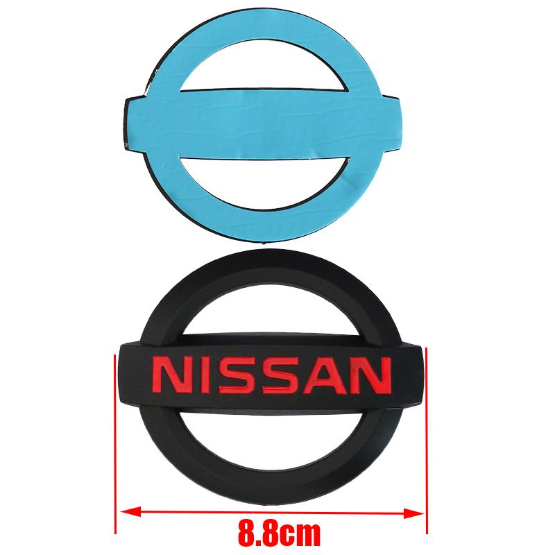 1 шт. 3D Nissan ABS 5см 8.8см 10см 10.5см 11.8см 12.8см 16см Автомобиль Передний Задний логотип Передняя решетка Багажник автомобиля Эмблема наклейка Аксессуары