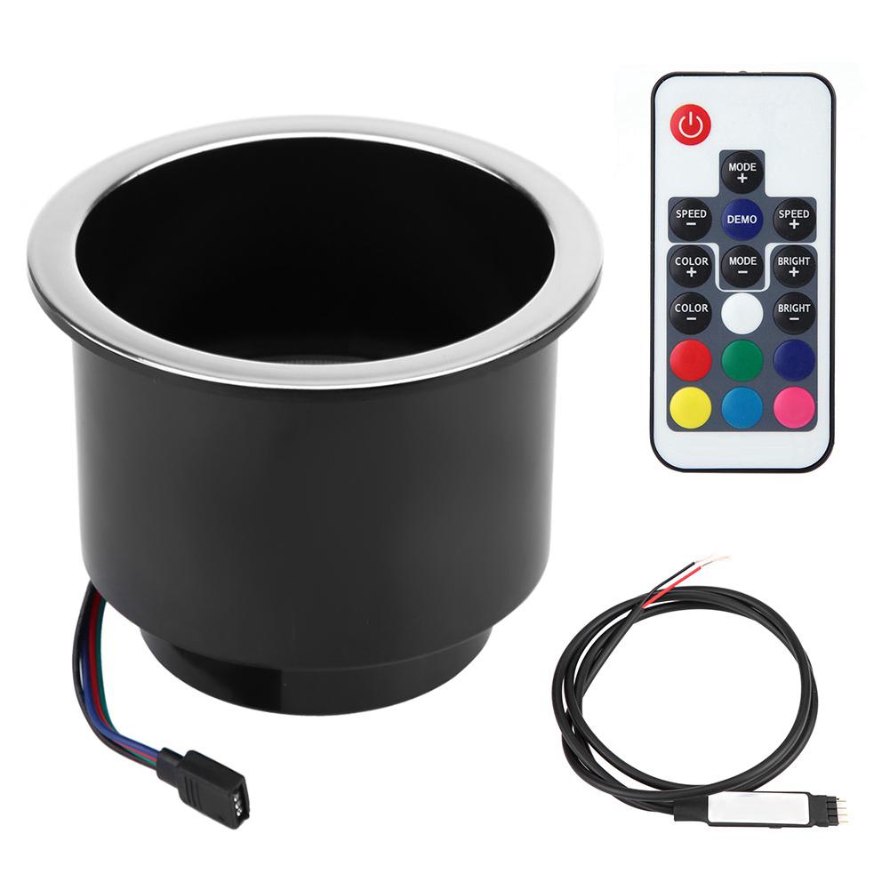 Пластиковый подстаканник со светодиодной подсветкой RGB и дистанционным управлением? Морской катер автомобиль грузовик автофургон