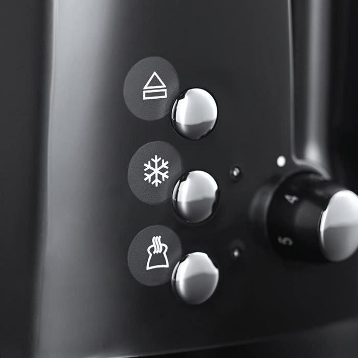 Russell Hobbs Toaster Grille-Pain Fentes Larges - Noir 22601-56 Texture