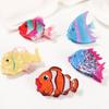 Animal PVC Claw Clip Sea Creature Large Shark Clip Cute Fish Hair Claw  Daily