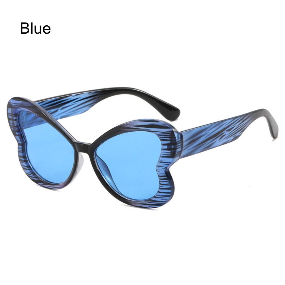Trendy Candy Color Butterfly Sunglasses Colorful Uv400 Women'S Cat Eye Sun Glasses Gradient Shades
