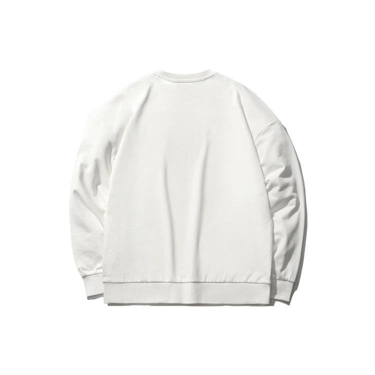 Li-Ning Sports Fashion Series Loose Sports Pullover 'White Red' Men's AWDRH35-1