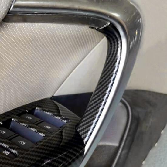 4 шт. Накладка на ручку двери автомобиля с текстурой карбона, рамка-молдинг для Buick Regal 2009-2015