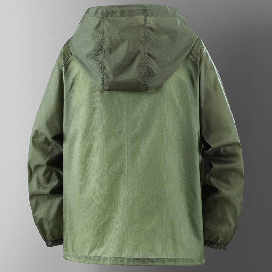 10XL 11XL Большие размеры Мужские Летние Куртки Тонкие Ледяной Шелк Защита от Солнца Ультралегкая Куртка с Капюшоном Большого Размера 9XL Ветровка