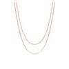 [Two Line Chain] Ian Ball Necklace Nggm1013