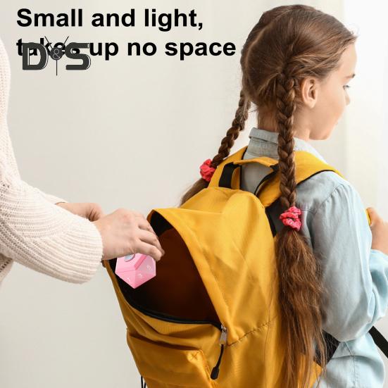 Rotating Timer 3-Color Lights Vibrate/Ring/Silent Modes Portable 1/3/5/10/15/20/25/30/45/60 Min Settings Study Relaxation Cooking Clock Timer