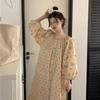 Women's Spring Autumn Korean Nightgowns Girls Sweet Loose Comfortable Night Dress Youth Leisure Sleepshirts