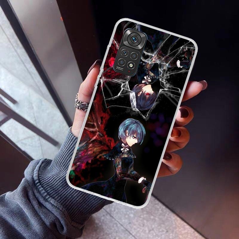 Чехол для телефона G-Ghoul Tokyo Touka Kirishima для Xiaomi Redmi Note 10 11 12 13 14 15 Pro Plus 11S 12S 14S 11T 11E 10S Мягкий ТПУ Задняя панель