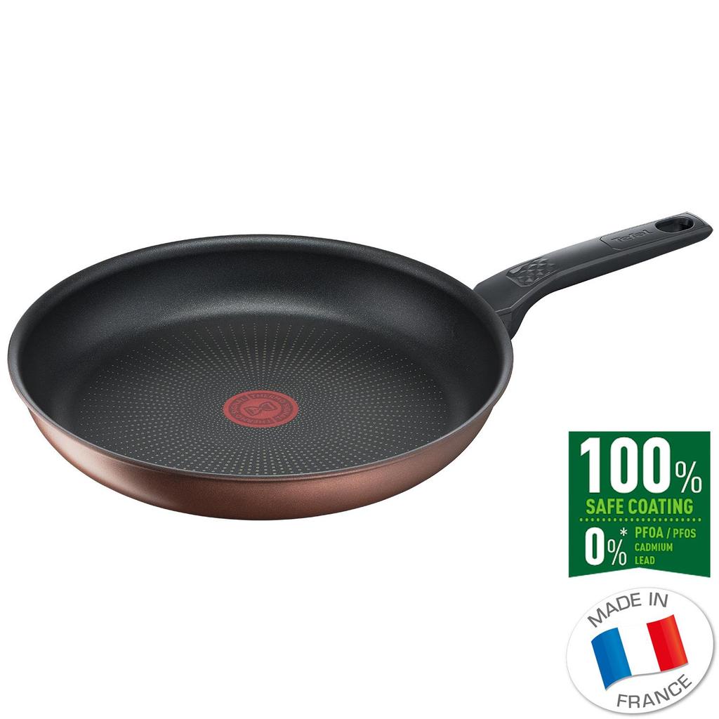 Tefal Chef's Touch Full Induction Titanium 2X Nonstick Frying Pan (22~30cm) Dishwasher Oven Safe No PFOA Brown