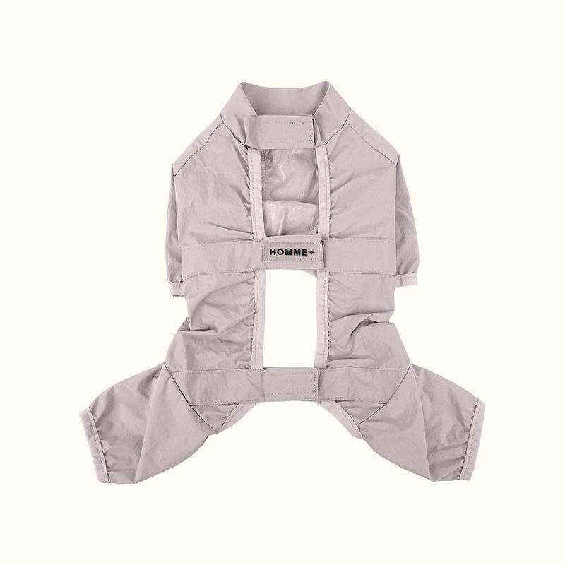 Pet Summer Anti-dirty Four-legged Pants Thin Go Out Rainy Days Waterproof Leg Guards Dust Pants Clothes Puppy Breathable