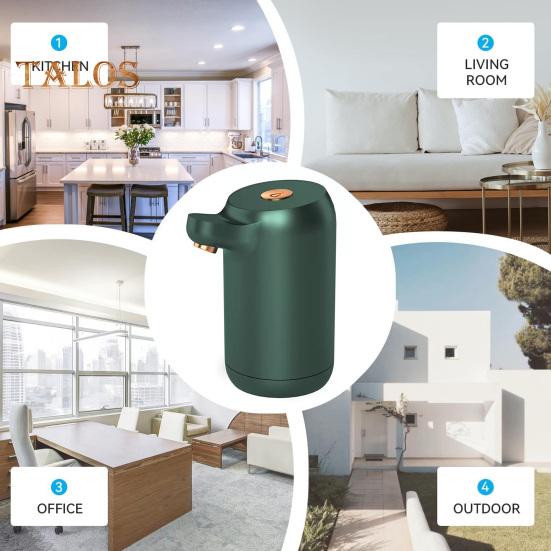 Электрический насос для питьевой воды, универсальный перезаряжаемый беспроводной насос для перекачки воды, автоматический водяной насос