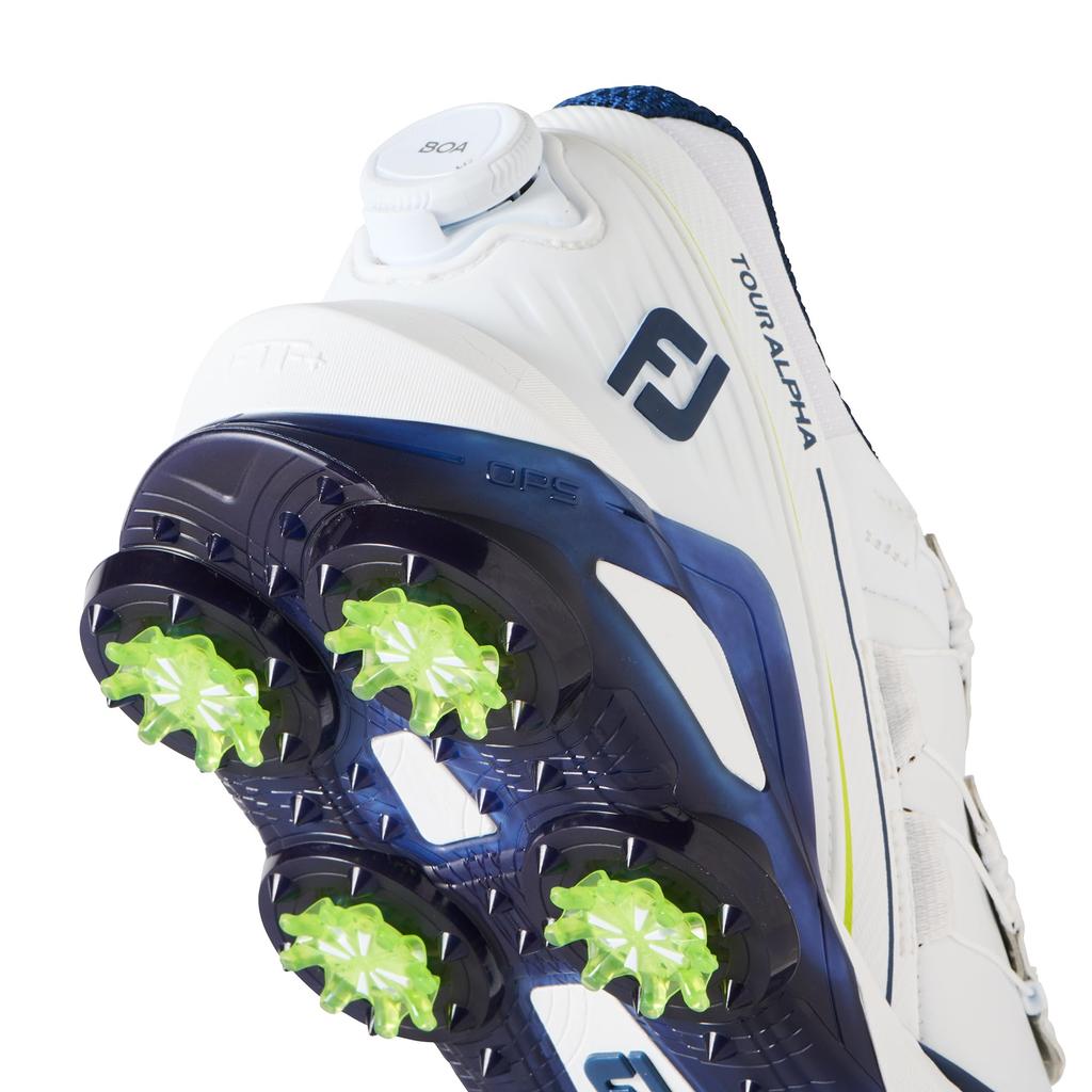 Golf Shoes Tour Alpha Boa White X Navy Cm 3E [Footjoy] Men's 26.5