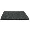 Rubber Granule Patio Mat Black 9 x 9 x 0.3 cm Rubber