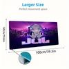 Jul album Poster Color Mouse Pad Large Gaming Table Cushion Non-slip Laptop Tablet Big Mousepad XXL Mat Mini PC Playmat With Lock edge
