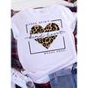 Casual Women's Cotton Printed Short Sleeve Fashion Loose T-Shirts Women’s