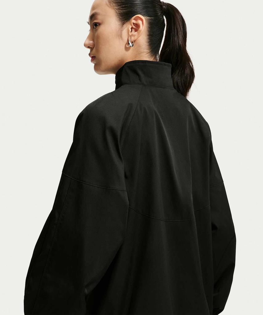 Nike Sportswear Oversized Track Jacket W - Black:White / Iq3165-010