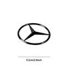 52/58mm STAR Stickers Car Steering Wheel Center Emblem For Mercedes Benz AMG W124 W202 W203 W210 W212 W220 Decal Car Accessories ZSY5