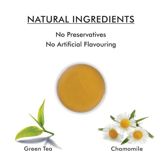 Чай Октавиус Ромашка Зеленый-|Превосходный Вкус Листового Чая |Богат Антиоксидантами | Успокаивающий Чай | Улучшает Настроение и Когнитивные Функции