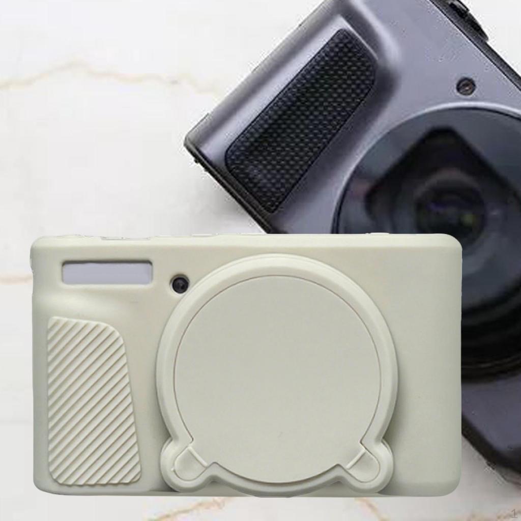 Silicone Camera Case Bag for SX740 SX730 with Removable Lens Cover Easy to Hold and Carry