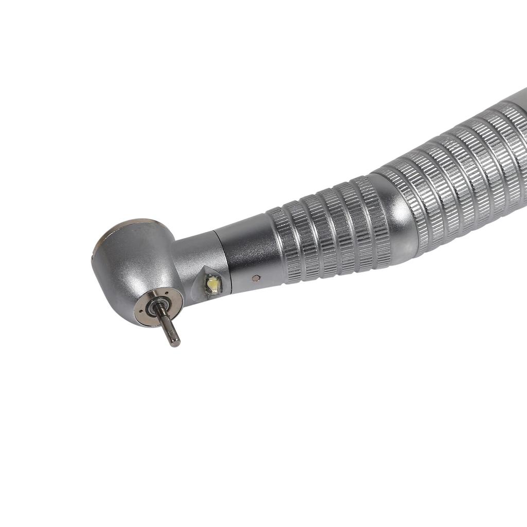 Dental E-generator Fiber Optic LED High Speed Push button Turbine Internal Triple water spray Big Power Handpiece 2/4 Holes