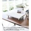Yamazaki Tower Ironing Board, Tabletop with Legs, Small, White, Approx. W40.5 x D26 x H6cm, Comfortable to Hang, 5777